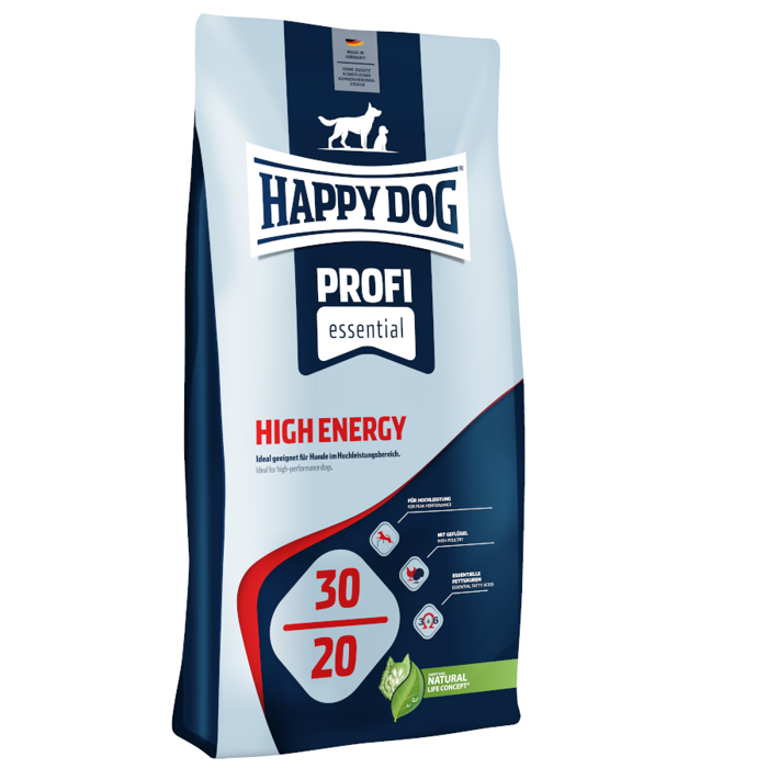 Happy Dog Profi Essential High Energy 30/20 – Trofi upsilis Energias ga Skulous